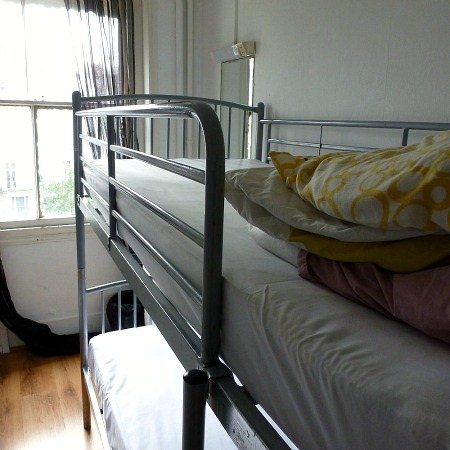 A Dorm Room, available at the Notting Hill Hostel